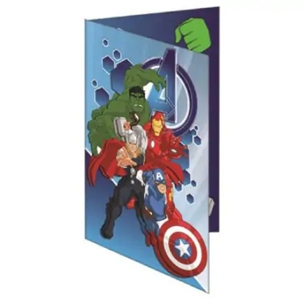 Avengers greeting card and envelope termékfotója