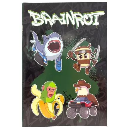 Brainrot Bananini B/5 Lined Notebook 40 Pages product photo
