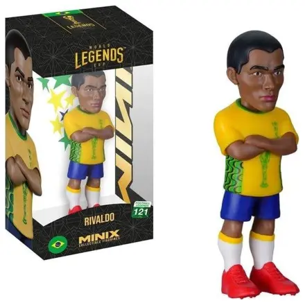 BRAZIL Rivaldo Figure Minix World Legends Cup 12cm product photo
