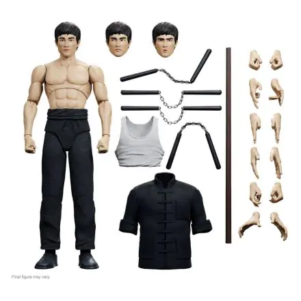 Bruce Lee Ultimates Action Figure Bruce The Warrior 18 cm termékfotója