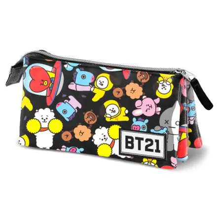BT21 triple pencil case product photo