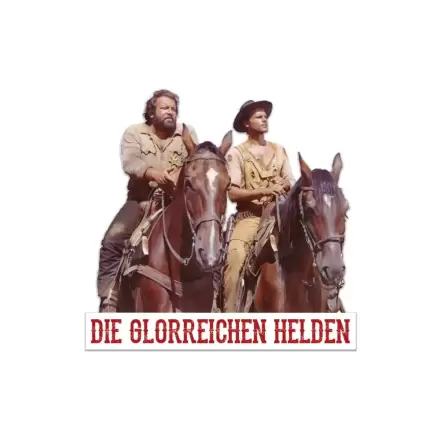 Bud Spencer & Terence Hill 3D Tin Sign Die glorreichen Helden 45 x 45 cm product photo