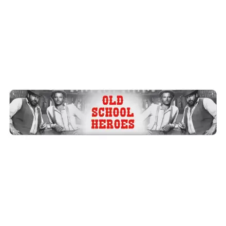 Bud Spencer & Terence Hill Tin Sign Old School Heroes 46 x 10 cm termékfotója