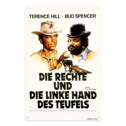 Bud Spencer & Terence Hill Tin Sign Rechte und Linke Hand des Teufels 20 x 30 cm product photo