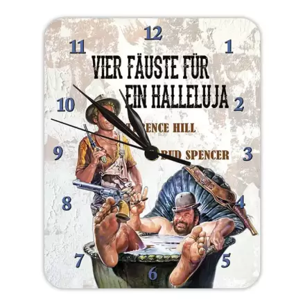 Bud Spencer & Terence Hill Wall Clock Vier Fäuste für ein Halleluja termékfotója