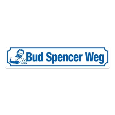 Bud Spencer Tin Sign Bud Spencer Weg 46 x 10 cm product photo