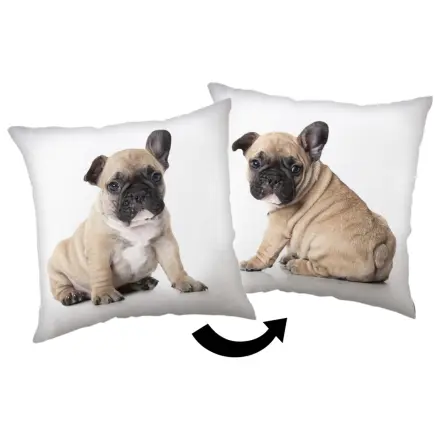 Bulldog cushion product photo