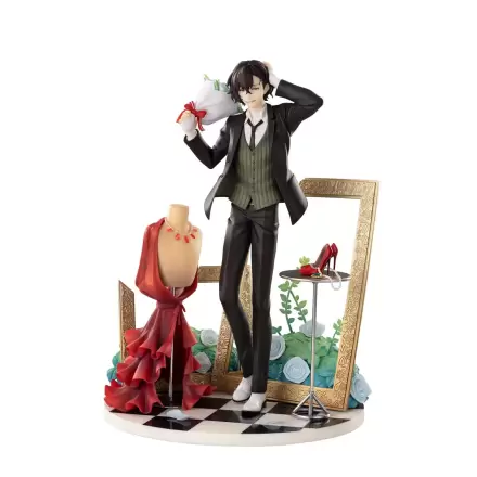 Bungo Stray Dogs PVC Statue 1/8 Dazai Osamu Dress Up Ver. Deluxe Edition 26 cm termékfotója