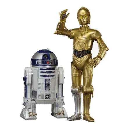 C-3PO & R2-D2 Star Wars Statues set ArtFX+ product photo