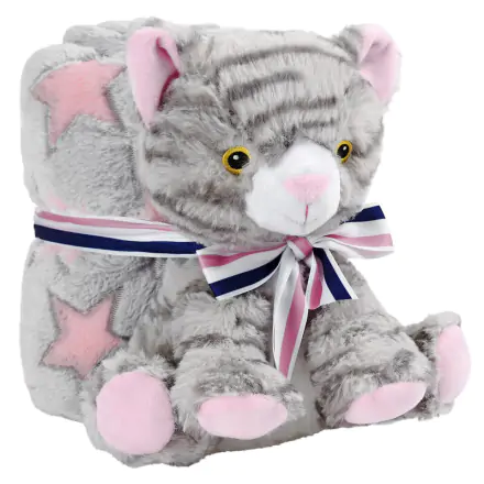 Candy Cat Soft blanket + plush toy 22cm termékfotója