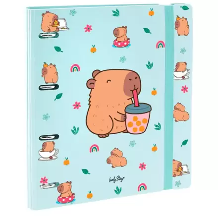 Capibara Blubble Tea Ring binder product photo