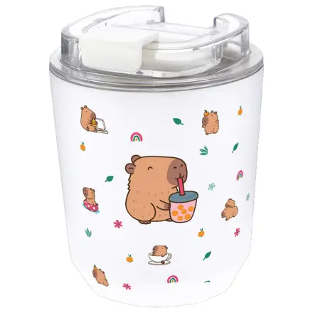 Capibara Bubble Tea Thermos flask coffee 280ml product photo
