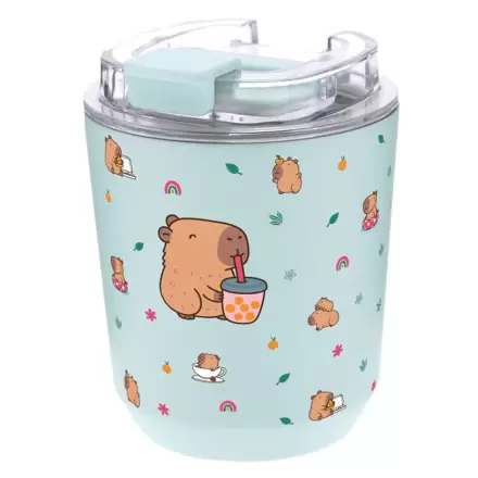 Capibara Bubble Tea Thermos flask coffee 280ml product photo