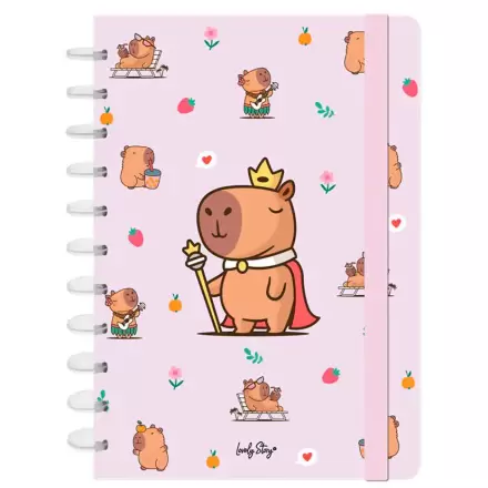 Capibara Majesty A4 notebook product photo