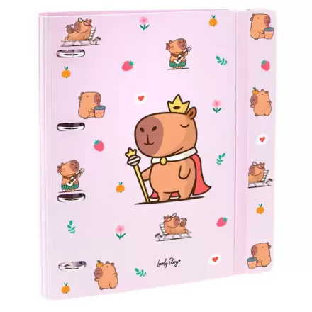 Capibara Majesty Ring binder product photo