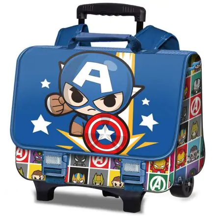 Marvel Captain America Punch Trolley schoolbag product photo
