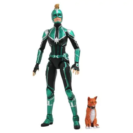 Captain Marvel Marvel Select Action Figure Captain Marvel Starforce Uniform 18 cm termékfotója