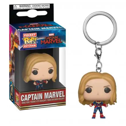 Captain Marvel Pocket POP! Vinyl Keychain Captain Marvel 4 cm product photo