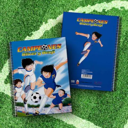 Captain Tsubasa Oliver and Mark A4 notebook product photo