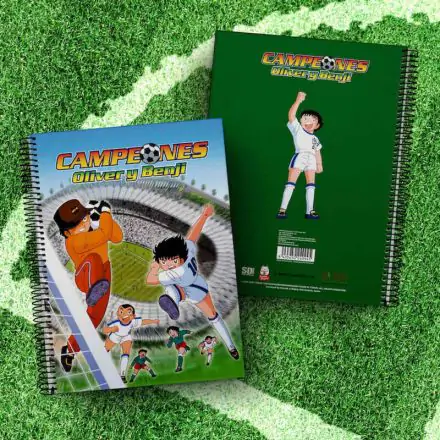 Captain Tsubasa Stadium A4 notebook product photo