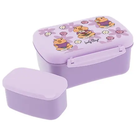 Capybara Flower lunch box product photo