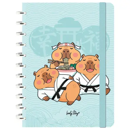 Capybara Japan A4 notebook product photo
