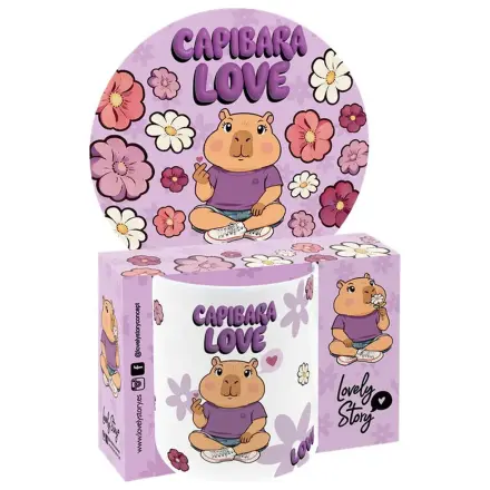 Capybara Love mug 330ml product photo
