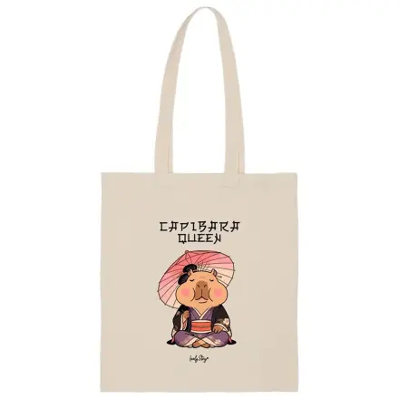 Capybara Queen tote bag product photo