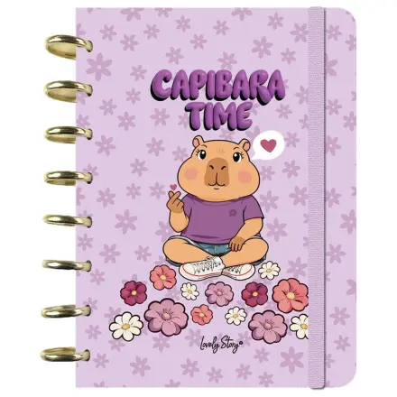 Capybara Time A5 notebook product photo
