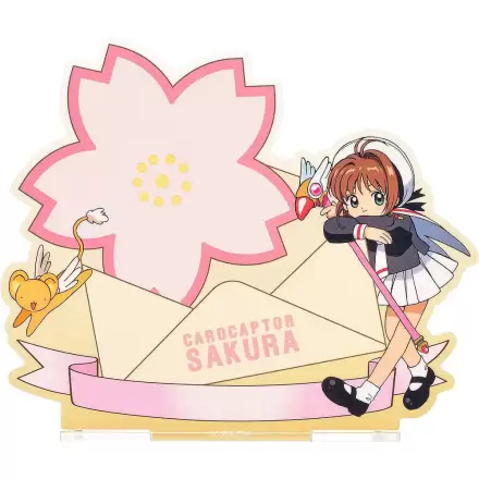 Cardcaptor Sakura Acrylic Pen Stand 25th Anniversary School Uniform Ver. 13 cm product photo