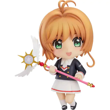 Cardcaptor Sakura: Clear Card Nendoroid Action Figure Sakura Kinomoto: Tomoeda Junior High Uniform Ver. (re-run) 10 cm product photo
