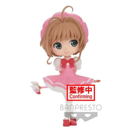 Cardcaptor Sakura Clow Card Q Posket Mini Figure Sakura Kinomoto Ver. B 14 cm product photo