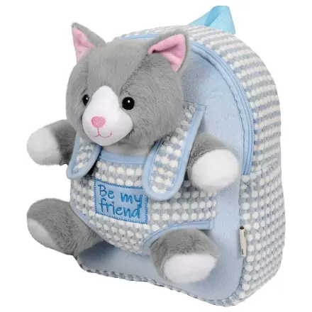 Cat plush + backpack 27cm product photo