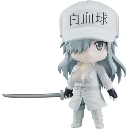 Cells at Work! Code Black Nendoroid Action Figure White Blood Cell Neutrophil 1196 10 cm product photo