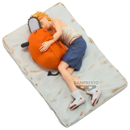 Chainsaw Man Denji & Pochita Break Time figure 14cm product photo