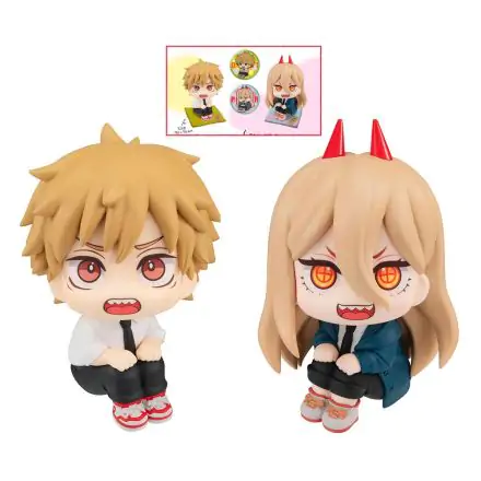Chainsaw Man Look Up PVC Statues Denji & Power Limited Ver. 11 cm product photo