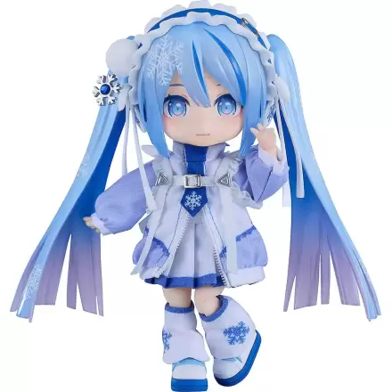 Character Vocal Series 01: Hatsune Miku Nendoroid Doll Action Figure Snow Miku: Yukiiro Pop Ver. 14 cm product photo