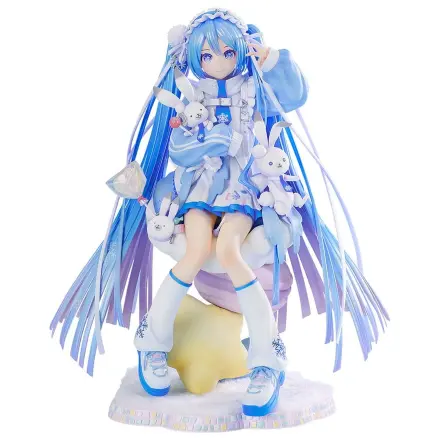Character Vocal Series 01: Hatsune Miku PVC Statue 1/7 Snow Miku: Yukiiro Pop Ver. 24 cm product photo