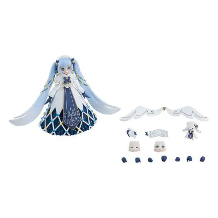 Character Vocal Series 01: Hatsune Miku Figma Action Figure Snow Miku: Glowing Snow Ver. 14 cm product photo