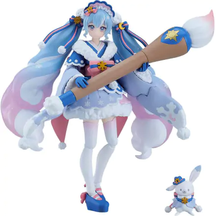 Character Vocal Series 01: Hatsune Miku Figma Action Figure Snow Miku: Serene Winter Ver. 13 cm termékfotója