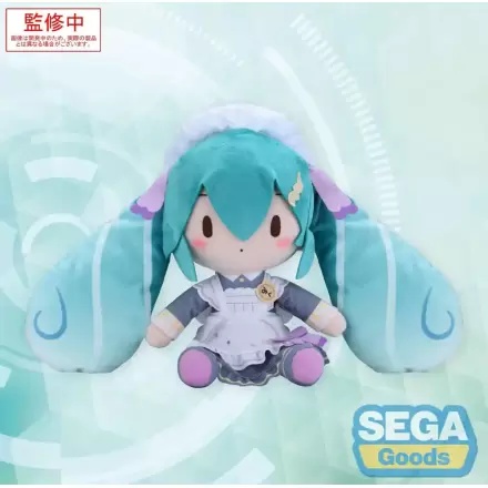 Character Vocal Series 01: Hatsune Miku Fuwa Petit Plush Figure Hatsune Miku Classical Maid M 24 cm product photo