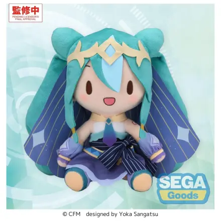 Character Vocal Series 01: Hatsune Miku fuwa petit M Plush Figure Hatsune Miku -Cosmic- product photo