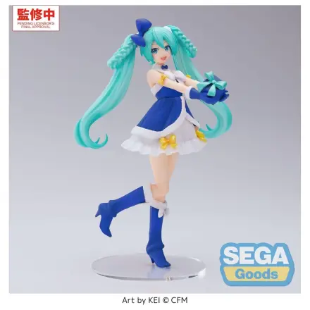 Character Vocal Series 01: Hatsune Miku High Premium PVC Figure Hatsune Miku Sapphire Christmas Ver. 21 cm product photo