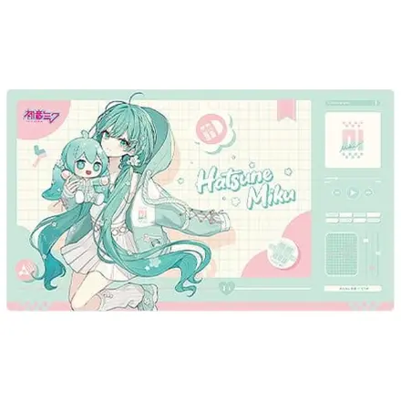 Character Vocal Series 01: Hatsune Miku Miku Hug Series Desk Mat: Flower Ver. 70 x 40 cm product photo