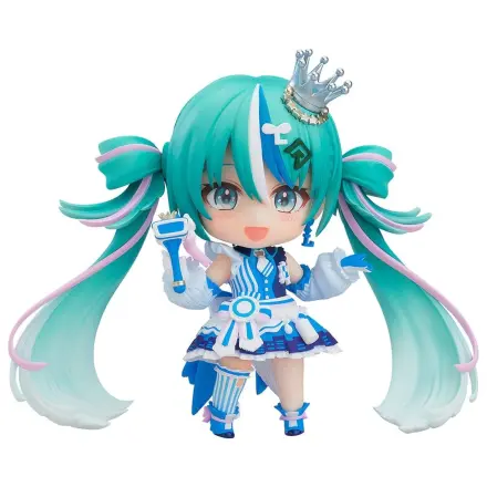 Character Vocal Series 01: Hatsune Miku PVC Statue Nendoroid Lawson's 50th anniversary Special Live Ver. 10 cm product photo