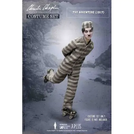 Charlie Chaplin My Favourite Movie Costume Set 1/6 Costume C (Prisoner) product photo