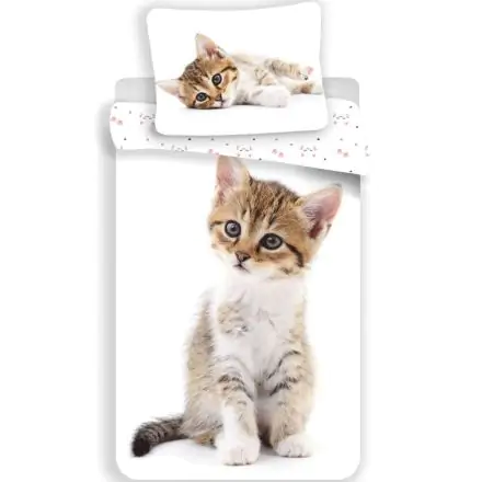 Cat themed Duvet Cover Set 140x200cm, 70x90cm product photo