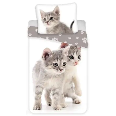 Cat themed Duvet Cover 140x200cm, 70x90cm product photo
