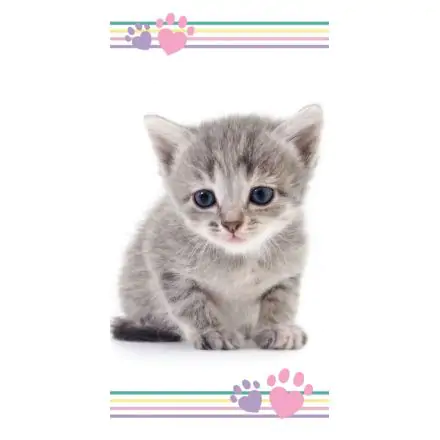 Cat Print Bath Towel, Beach Towel 70*140cm product photo