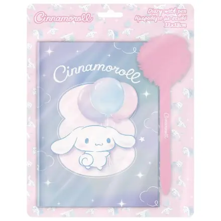 Cinnamoroll Gift Set Diary with lock + Pompom Pen product photo